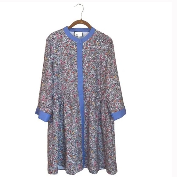 Tuckernuck Poppy Royal Shirt Dress - Picture 5 of 7